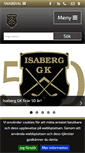 Mobile Screenshot of isaberggolf.com